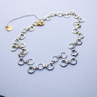 Silver Choker Necklace